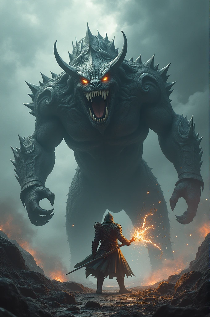 I nou ya za attack to the monster