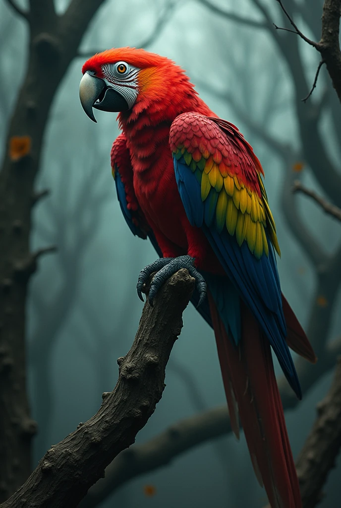 A killer parrot