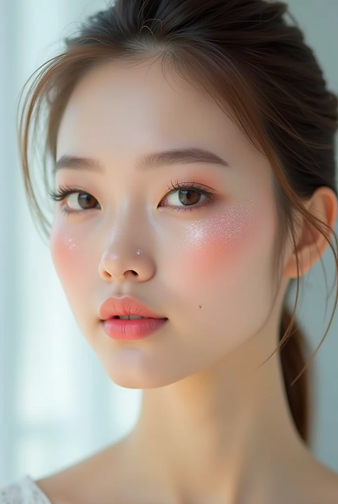 create the image of a beauty app, It has to do with makeup.It's like a virtual makeup tester