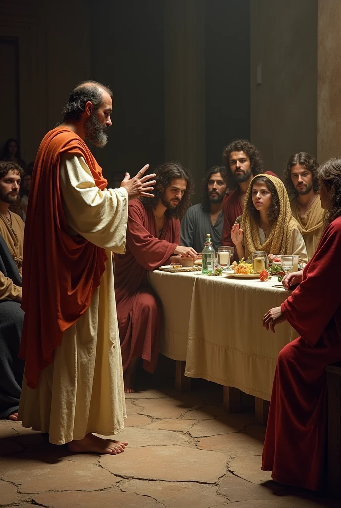 For Herod himself had given orders to arrest John, tie him up and put him in prison, because of Herodias, Philip's wife, her brother, with whom he had married.
18 For John said to Herod: "It is not lawful for you to live with your brother's wife".
19 So, Herodias hated him and wanted to kill him.. but he couldn't do it,
20 For Herod feared John and protected him., knowing that he was a righteous and holy man; and when I heard him, I was perplexed. I still liked to hear it though.
21 Finally an opportune moment arrived. On your birthday, Herod offered a banquet for his most important leaders, to the military commanders and leading figures of Galilee.
22 When the daughter of Herodias came in and danced, pleased Herod and his guests. The king said to the young woman: "Ask me anything you want, e I will give you".
23 And he promised him with an oath: "Whatever you ask of me, I will give you, to half of my kingdom".
24 She went out and told her mother: "What will I ask for?? " "The head of John the Baptist", she replied.
25 Immediately the young woman hurried to present herself to the king with the request: "I wish you would give me right now the head of John the Baptist on a plate".
26 The king was very distressed, but because of your oath and the guests, did not want to deny the young woman's request.
27 So he immediately sent an executioner with orders to bring John's head. The man was, beheaded John in prison 28 and brought his head on a platter. He handed it to the young woman, and she gave it to her mother.
29 Having heard this, John's disciples came, they took his body and placed it in a tomb.
Chapters