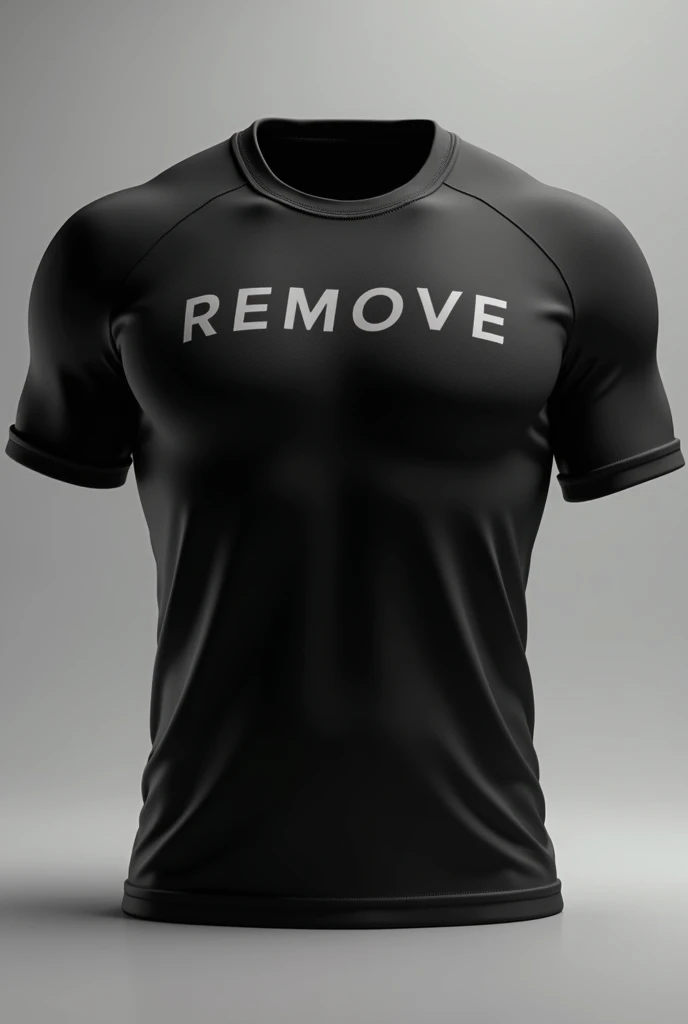a black shirt, prs training, at the top written: Remove
