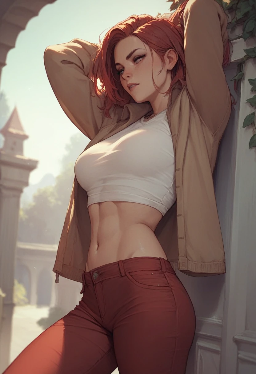 Red pants
