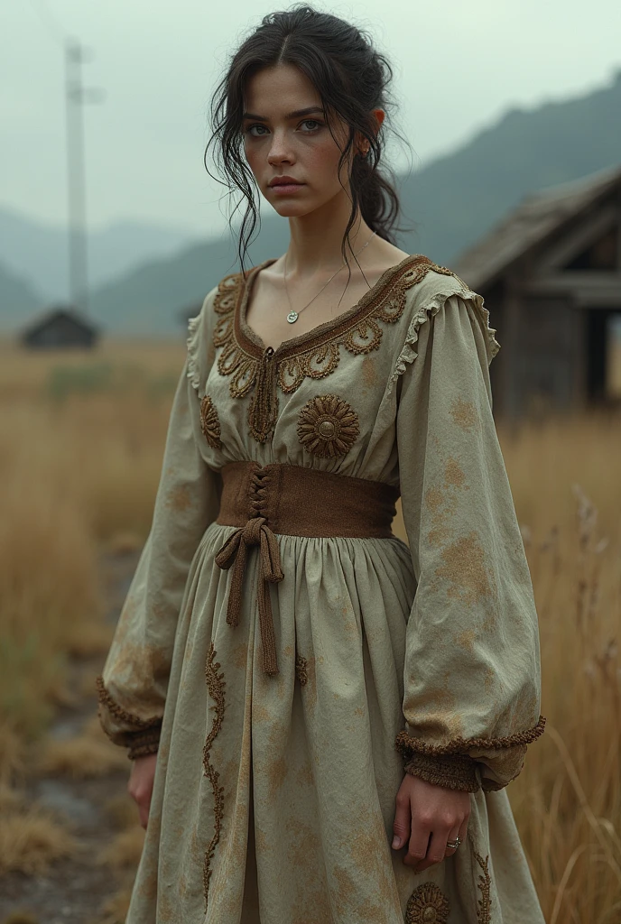 Old and torn dress