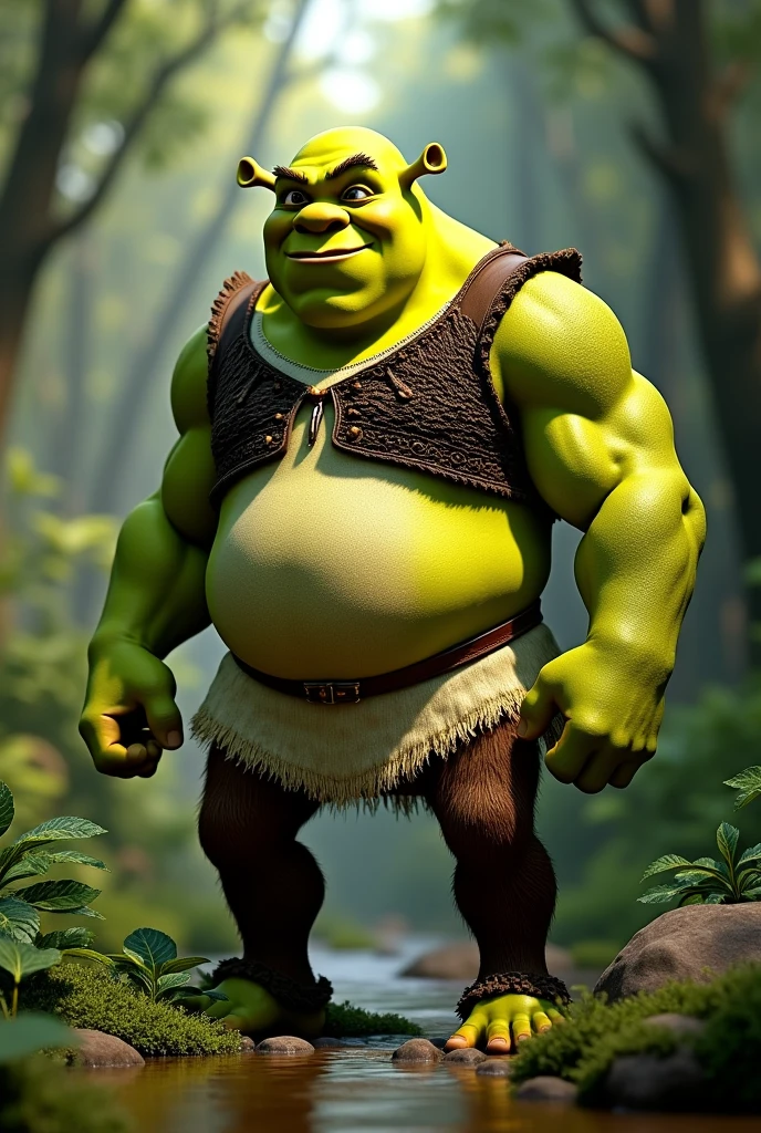 Shrek strong and healthy