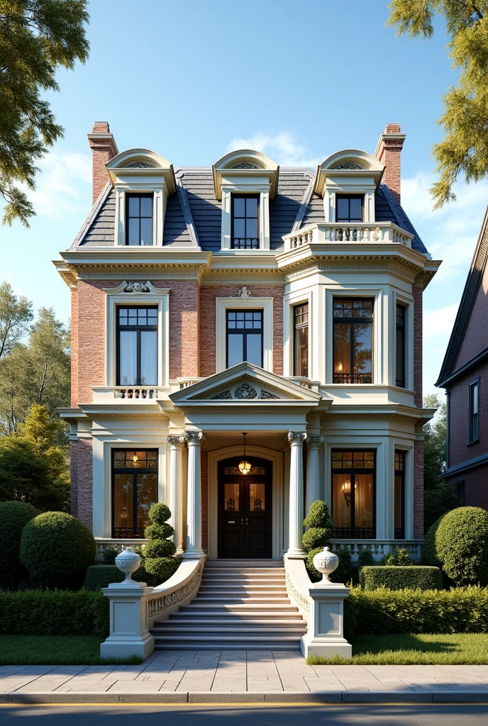 two storey residential building