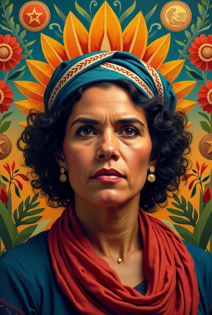 I need you to make Berta Caceres a national hero of Honduras and for the image to be like the following image but that it be of Berta Caceres https://www.elheraldo.hn/proces and symbols of honor/lempira-JF15322920