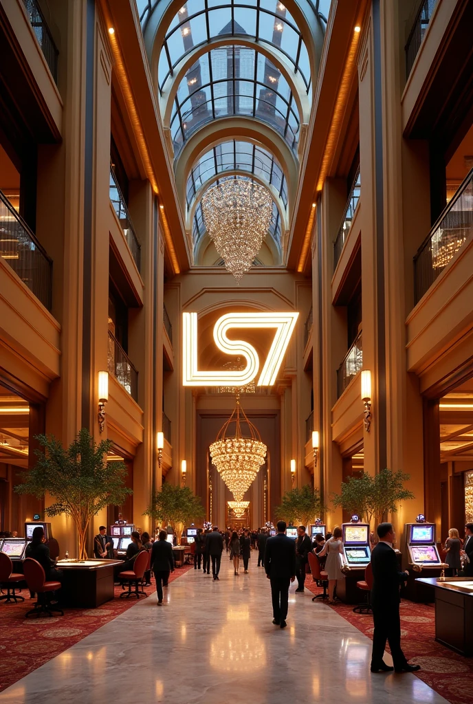 Casino with the name ls7 horizontally