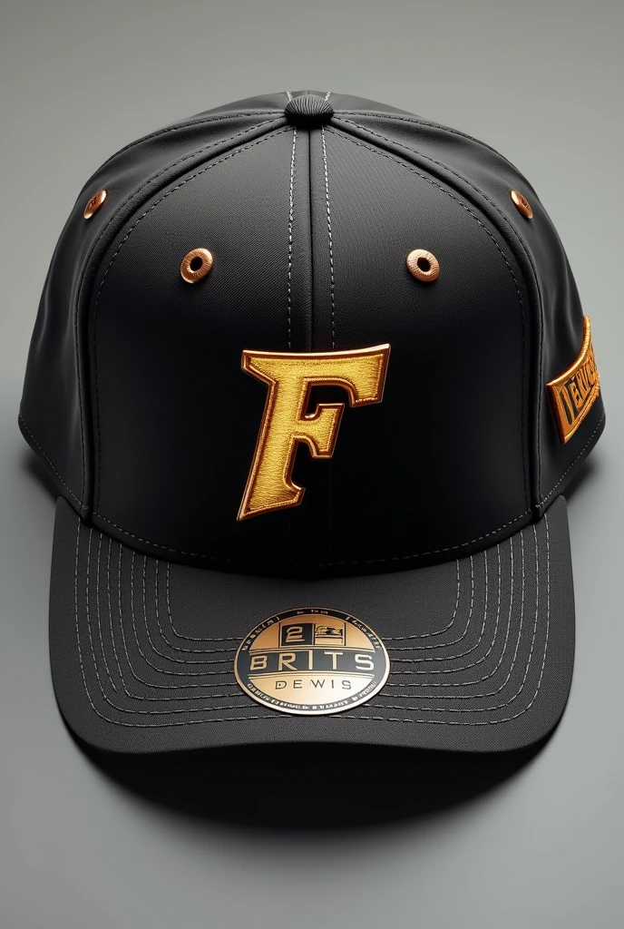 Make a cap with a very attractive design on any basketball team, I want it to be an exclusive and unique design, I want the brand to be an F in the middle