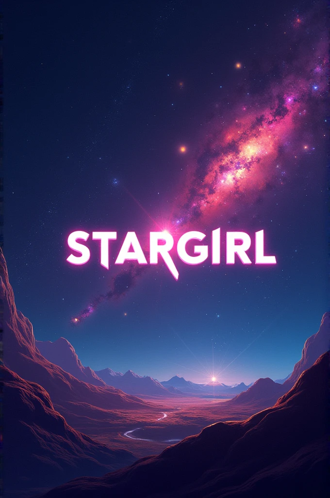 banner para twitter que diga stargirl en szul
