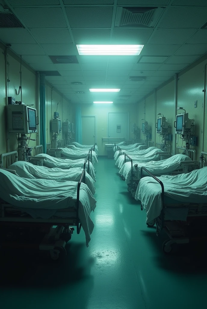 The third floor was her responsibility, home to long-term patients—mostly comatose, their lives suspended in a haze of beeping monitors and sterile air. Creepy