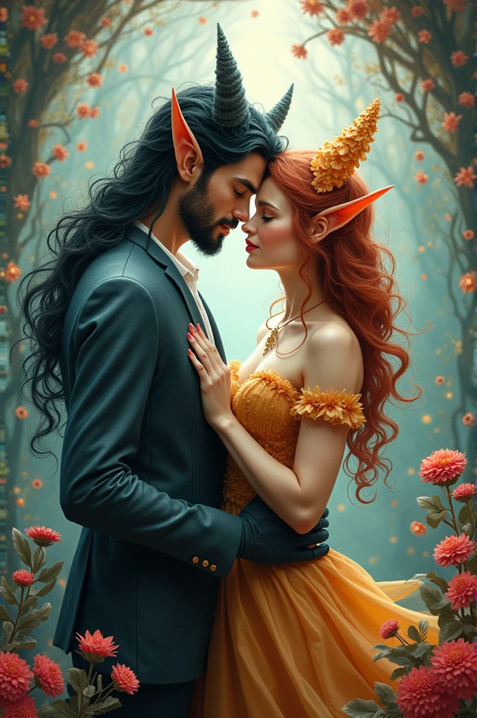 I want to rondmli man with her wife