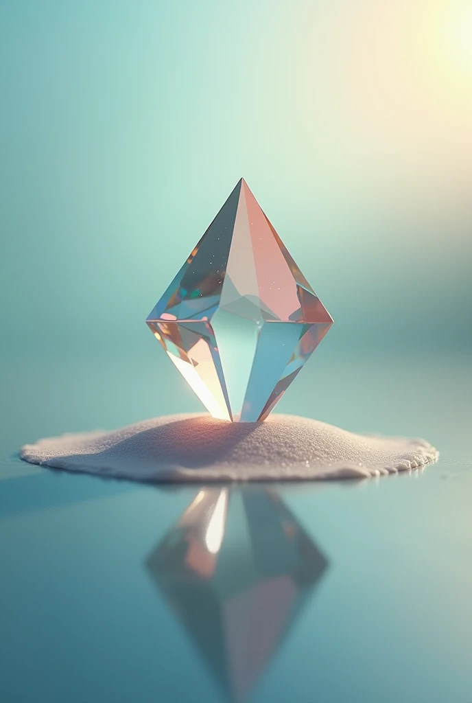 Generate a logo of a prism with the theme Protecting and Integrating Society in Massage Therapy