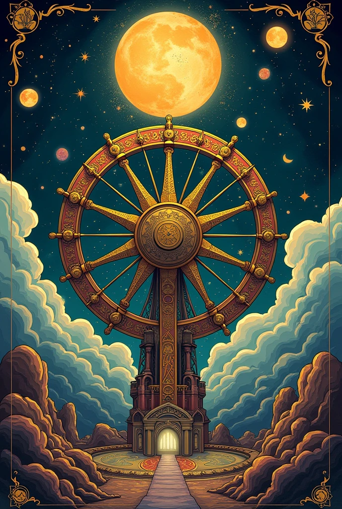 Cards of the wheel of fortune、Tarot Cards