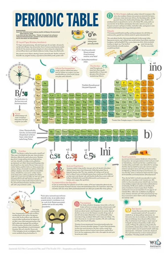 An image of how to understand the periodic table of elements with a size of 400x336