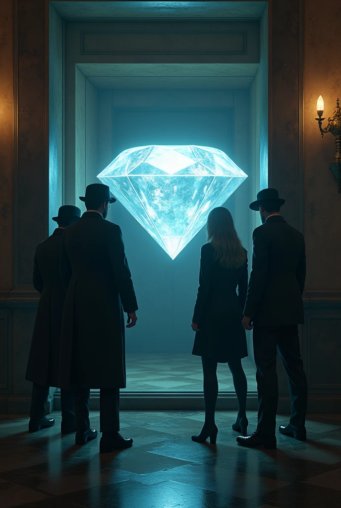 Plan a robbery for a diamond
