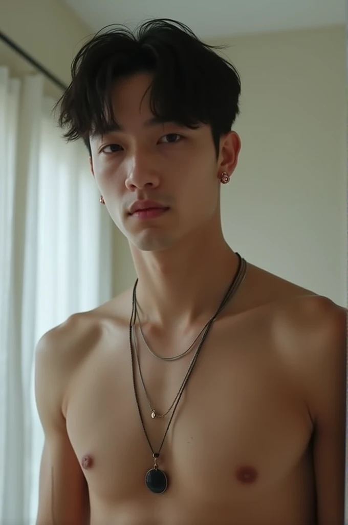 jungkook from bts with a hard dick all cummed up