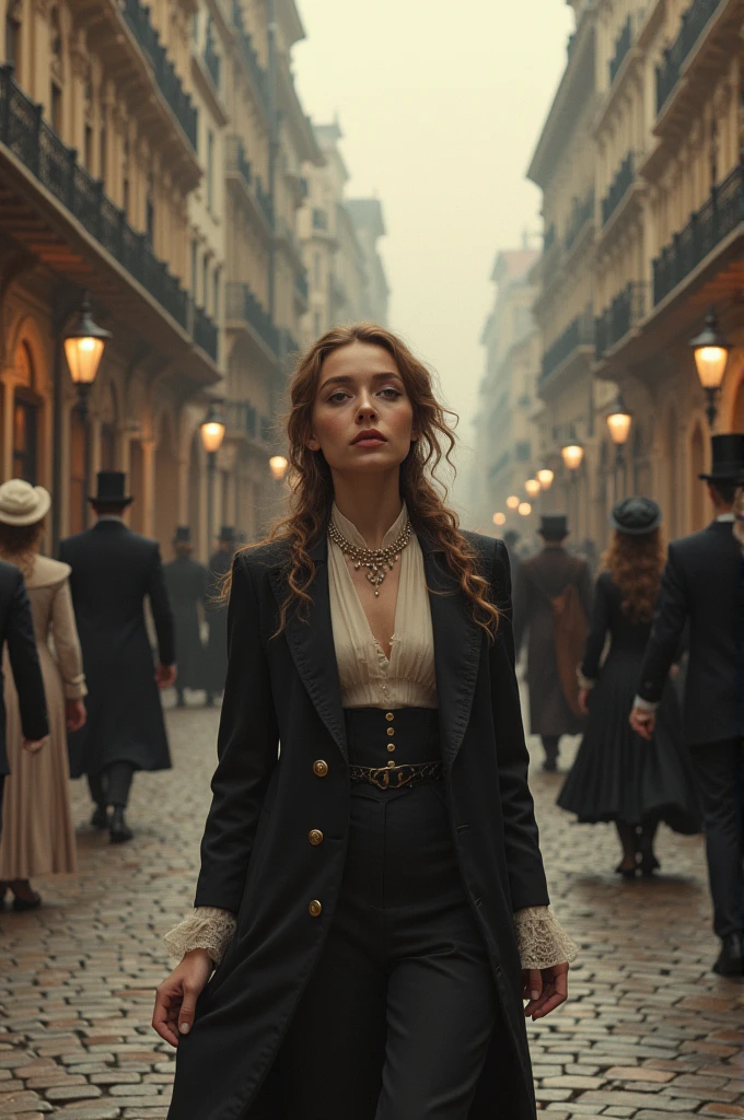 A woman who traveled back in time and woke up in the Victorian era