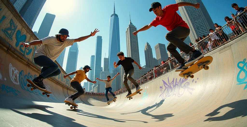 The evolution of skateboarding empowers a new generation of athletes worldwide