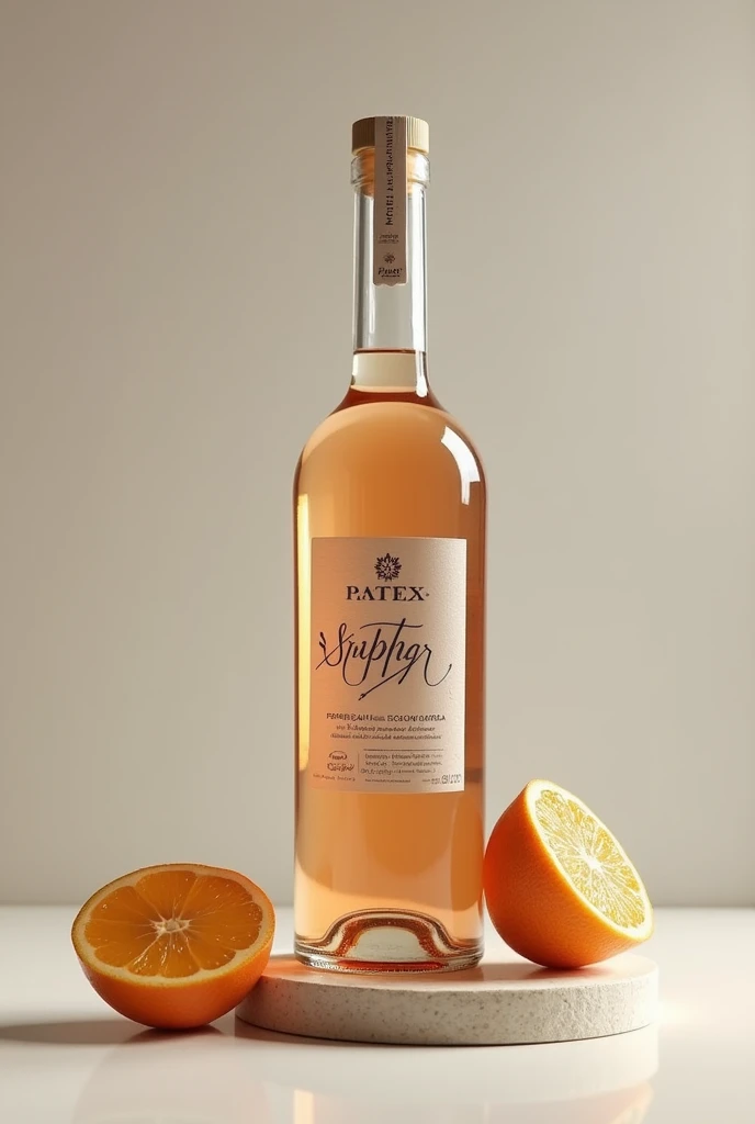 Beautiful bottle branded food