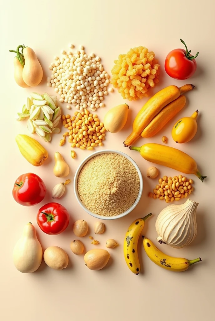 Image of foods that provide you with more carbohydrates and on the other hand what has more lipids

