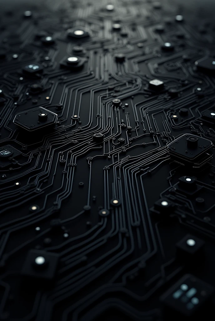 black circuit background
