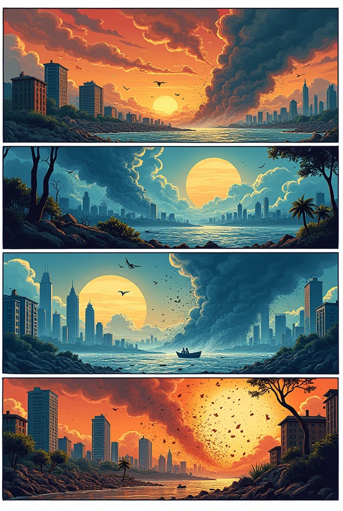 comic strip about natural disasters