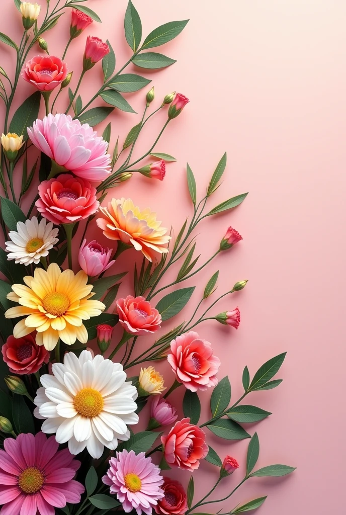Flower margins at 60 degrees