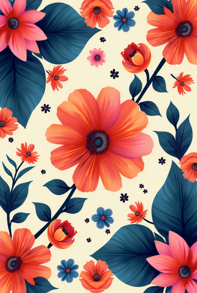 flower margins at 60 degrees 2d