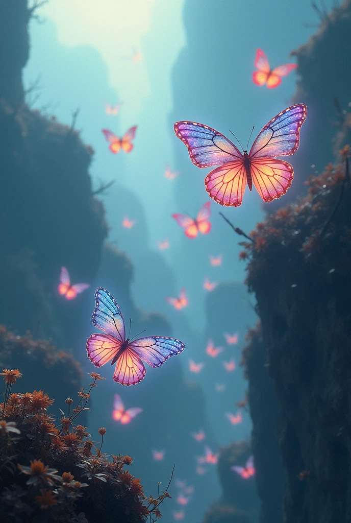 Butterflies with surrealism