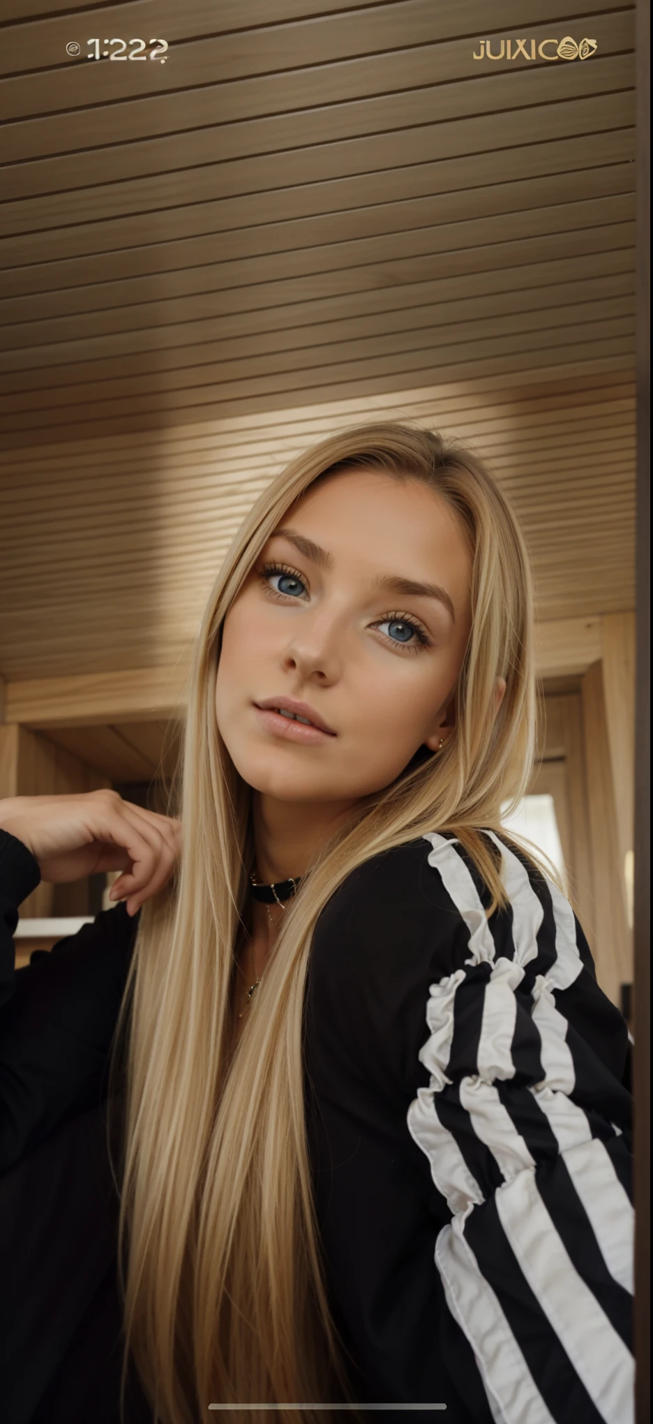 1 fille 1, seulement, Cheveux longs, taille moyenne , Regarder le spectateur, cheveux blonds, épaules nues, yeux marrons, Bijoux, tout le corps, Collier, Hors de l'épaule, arrêtez-vous, Lèvres, réaliste, nez, Flirter avec la caméra1 fille, Solo, Résolution Haute, Cheveux Longs, Regardant le spectateur, Sourire, Yeux bleus, Résolution Haute, Précis, Cheveux Longs, Cheveux Blonds, Yeux bleus, Sourire,
