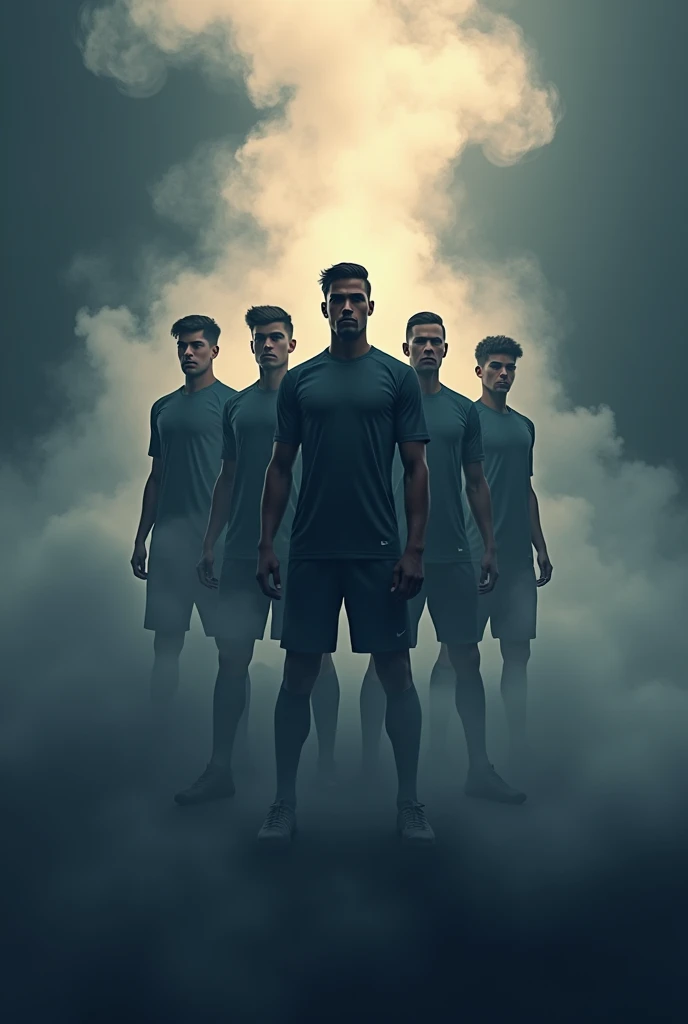 I need a logo for a football team where the members exude elegance and sell smoke