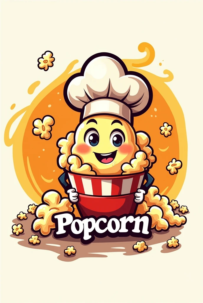 Popcorn sales logo