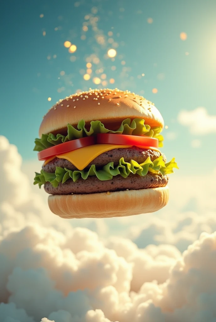Flying hamburger