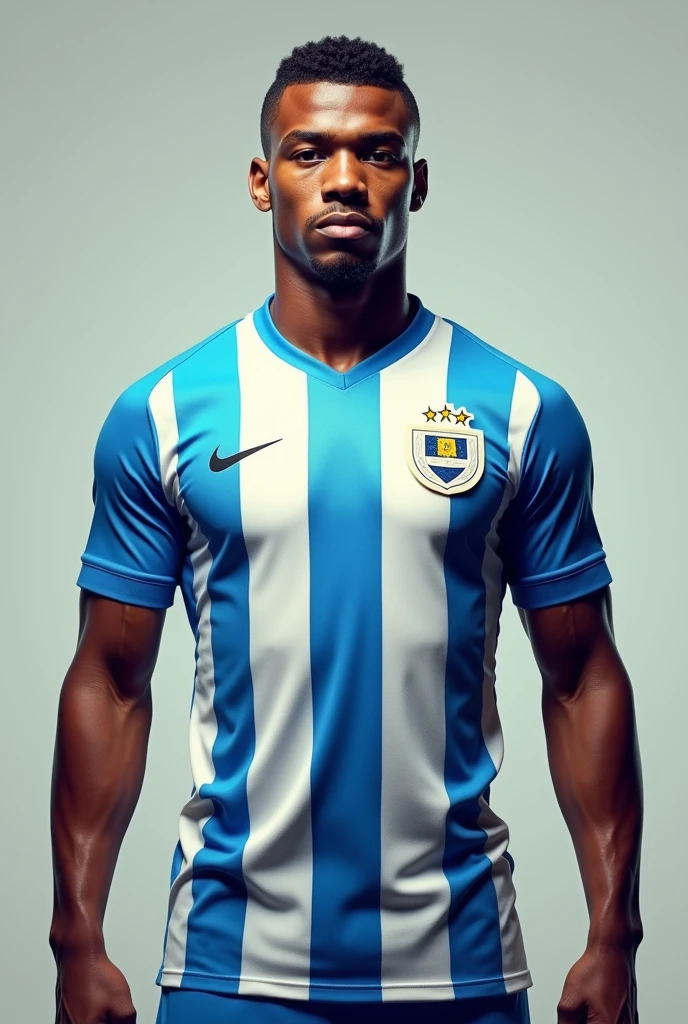 Kilian MBAPPÉ with the Uruguay jersey 