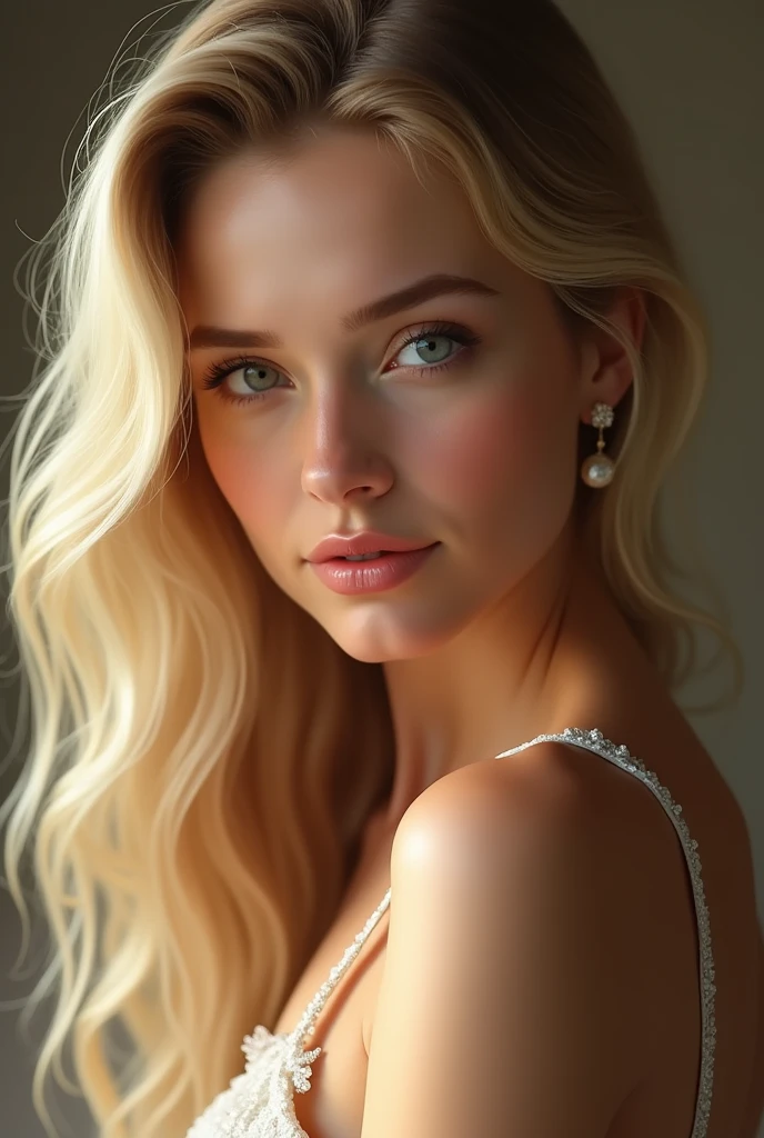 Sexy blonde girl