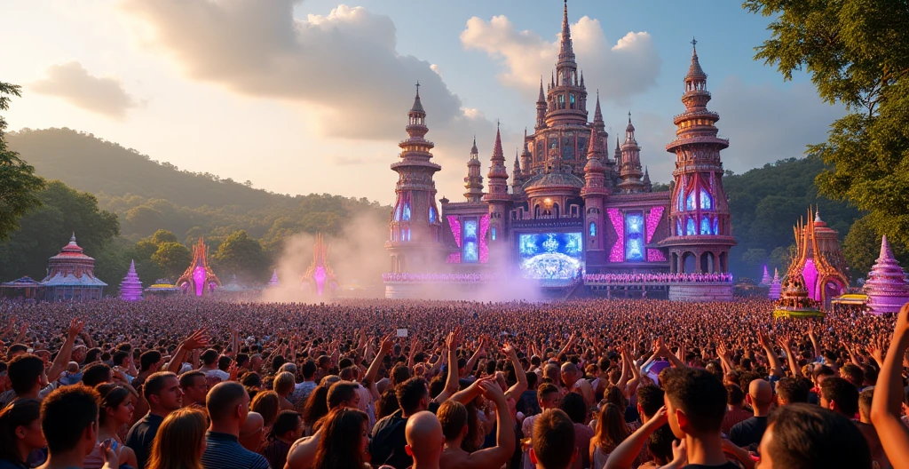 With the arrival of the Tomorrowland festival, the collective energy and enthusiasm is palpable, and it is doing so in style, filling natural spaces with music and vibrant energy.