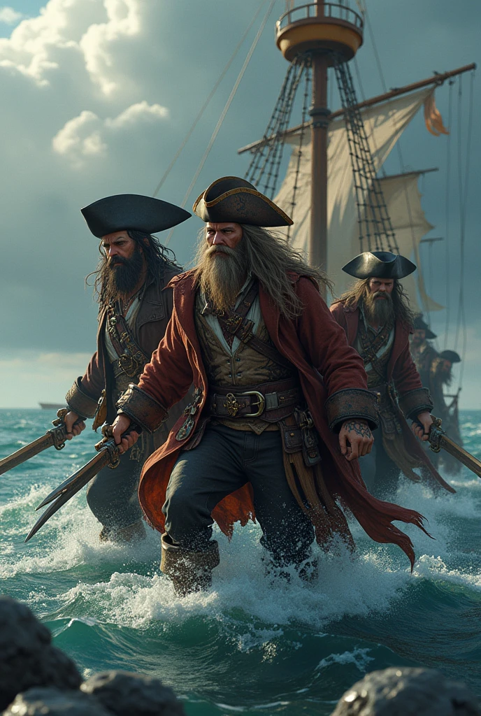 Create a band of dangerous pirates