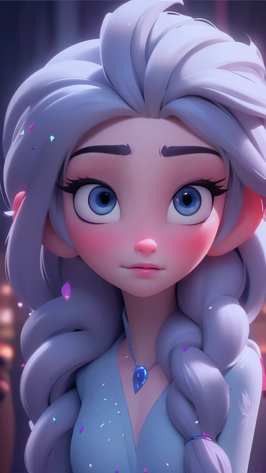 Elsa, (perky breasts), (((small breasts))), smirk:1.2, beautiful blue eyes, (perfect iris’s), depth of colour to her eyes, blonde hair, long hair, braid, full lips, blush, naked, she is showing her vagina, depth of field, bokeh, (special attention to skin detail: 1.2), masterpiece, best quality, ultra-detailed, ultra-HD, photorealistic, cinematic, ((mid camera shot)), sensual pose, alluring, nipples:1.4, looking up at camera, closeup on her face, her cheeks are blushed, 2, she is on her knees, eye contact:1.4, high angle:1.5, ((closeup on face)), perfect face, (((visible breasts))) bokeh everything other than her perfect face, location is Arendelle in winter, ice castle