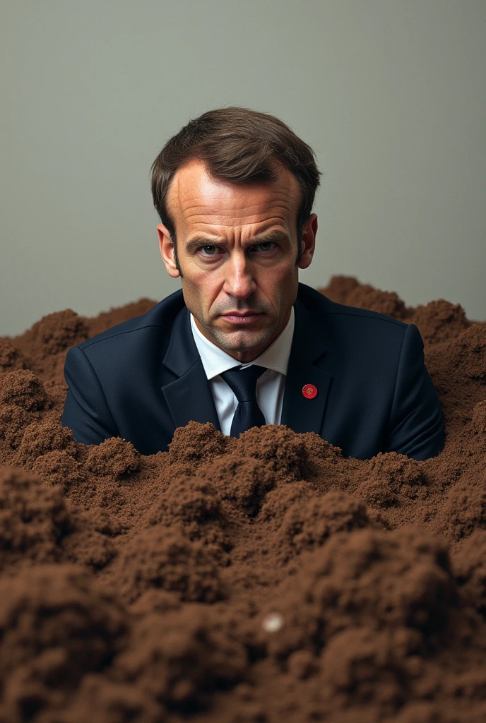 Macron in poop