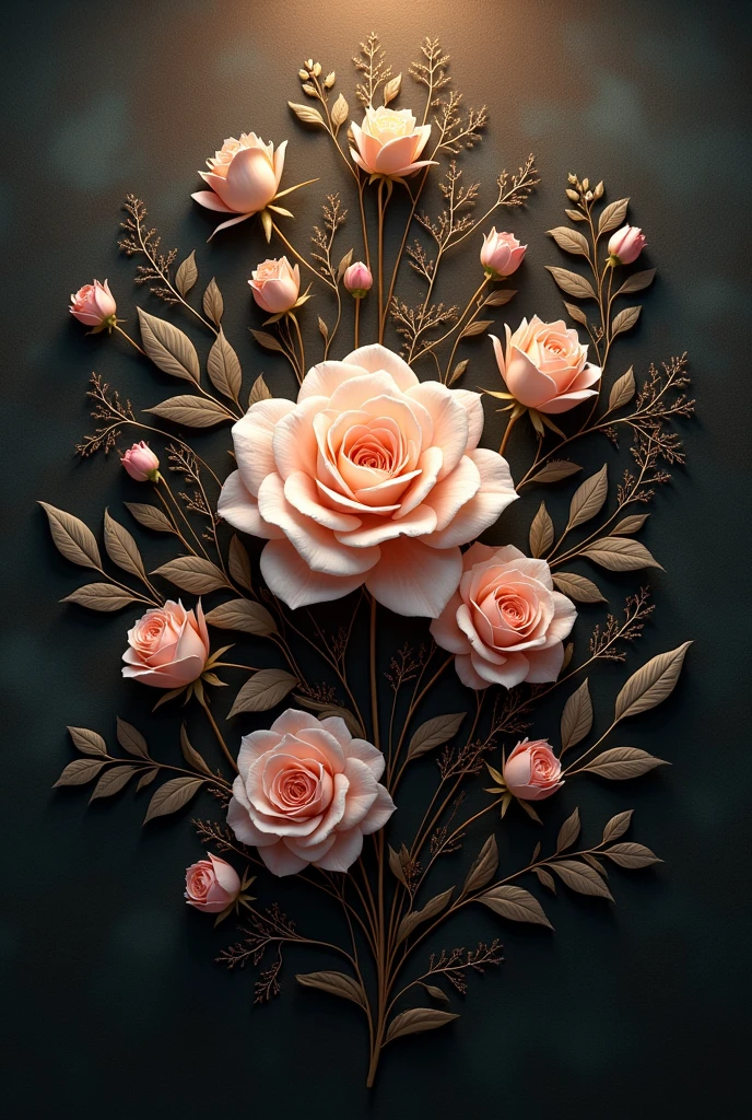 Flower shop logo, I want it to be luxurious.
