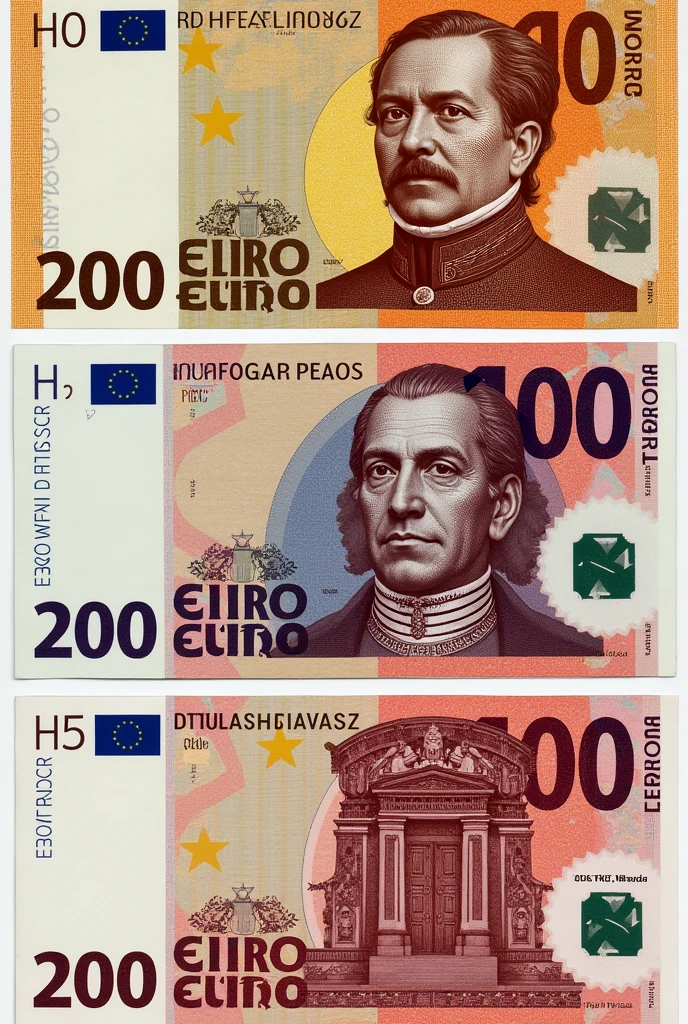 designs the new 200 euro bill.000 Colombian pesos to draw)
