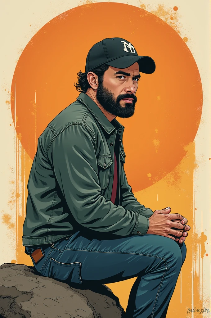 Illustration of the name Saul Andres