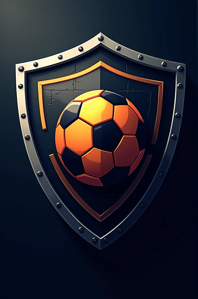 J FOOTBALL SHIELD. O.