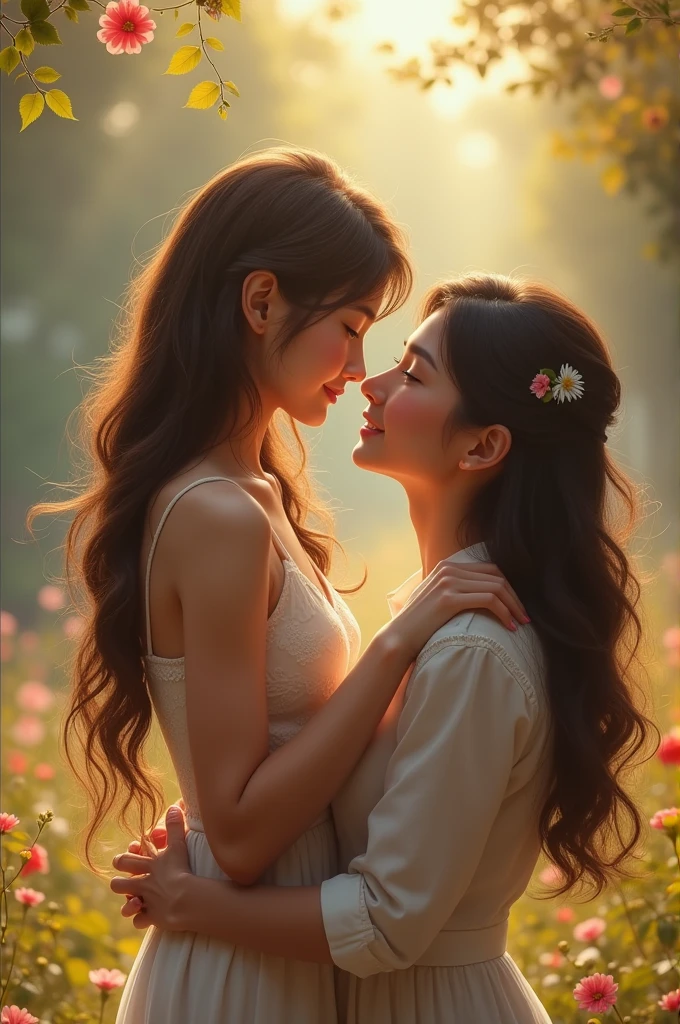 A beautiful girl propose me
