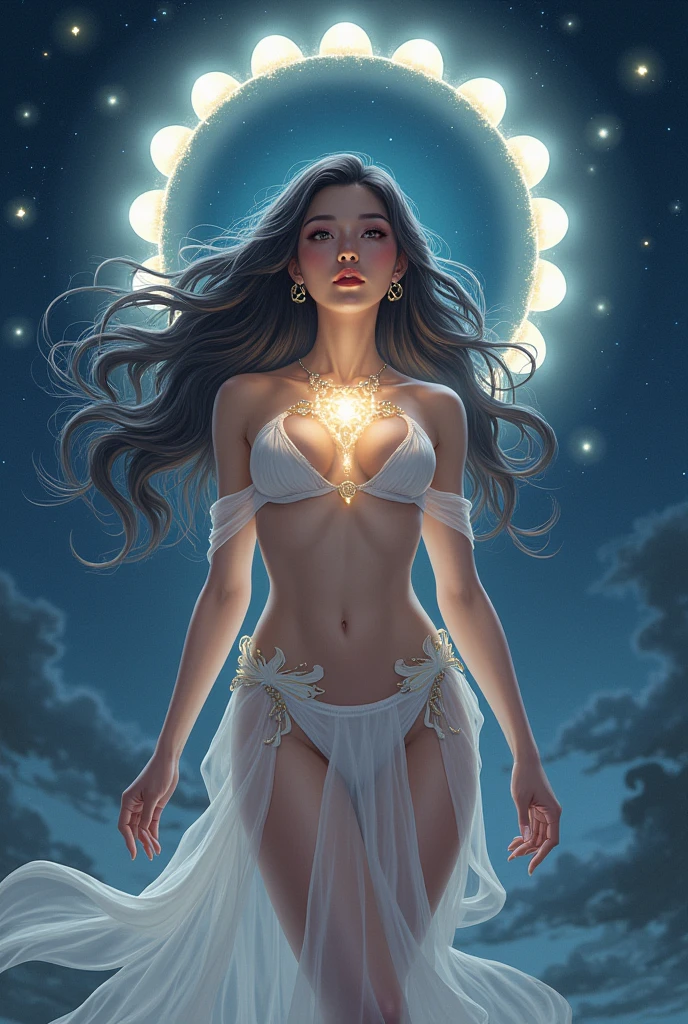 full body, masterpiece, best quality, (extremely detailed unity 8k CG wallpaper), (best quality), (best illustration), (best shadow), absurdities, realistic lighting, night, darkness, giant, Goddess, Ancient Goddess, Aphrodite, deity, glorious pose, night, moon, beautiful detailed brightness, luminous background glow,A masterpiece ultrarealistic ultra detailed full body portrait of a very beautiful Barbarian girl, massurrealism. medium shot, intricate, elegant, sexy, revealing, by stanley artgerm lau, wlop, rossdraws, james jean, andrei riabovitchev, marc simonetti, light by julie bell, ismail inceoglu, porcelain skin. global illuminatio,transparent clothes,open pants buttons showing pubic hair, perfect vaginal shape,small breasts, small breasts, peeping pink peeps,(masterpiece), floating vintage clock, exposed small breasts, visible pubic hair, view from below, floating antique clock, cloudy night sky storm, sunset red clouds storm cloudy, rough sea, psychedelic waves, skin and clothes wet with water, drops of water, floating bubbles, magical lights,face by tom bagshaw art station,, Moon Goddess, Full Length Figure, Contemptuous Gaze, Detailed Face, (Naked: 1.4), (See-Through Lingerie: 1.3),Transparent clothing, slight smile,Jean-Baptiste Monge style, bright, beautiful , splash, Glittering , cute and adorable, filigree, , rim lighting, lights, extremely , magic, surreal, fantasy, digital art, , wlop, artgerm,perfect female body close-up, full body, visible vaginal hair, pink pesones, transparent clothes