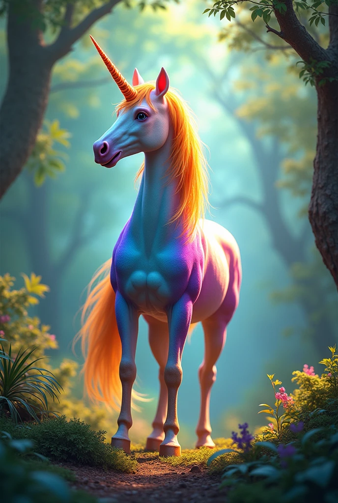 colorful unicorn