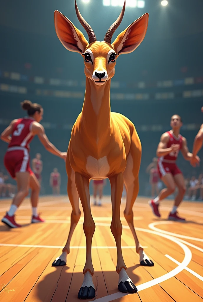 Gazelle related to women's basketball team