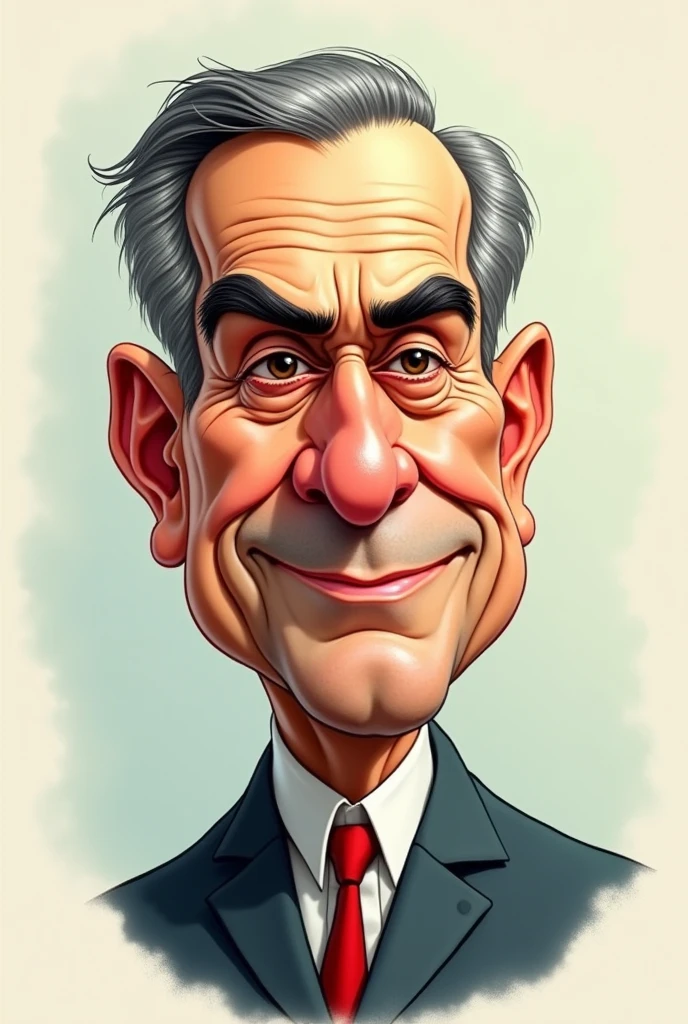 A simple caricature by Francisco Morazán 
