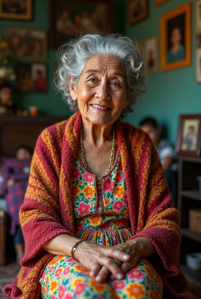Anuel AA as if he were a grandmother