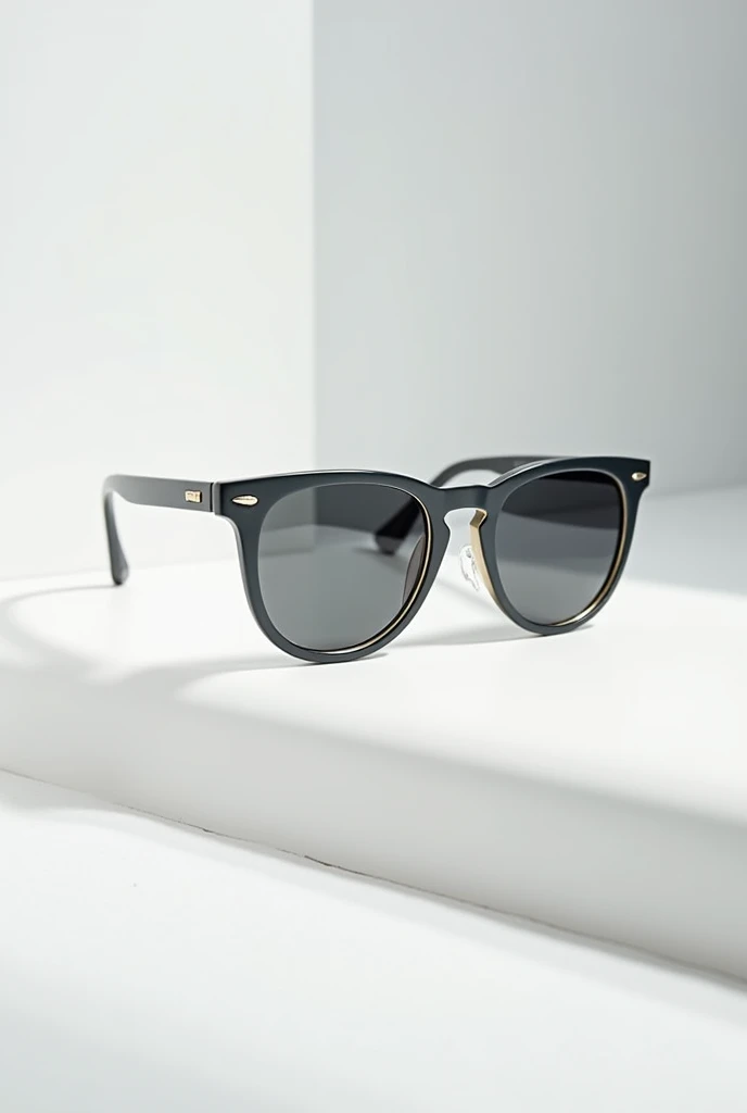 Glasses with removable lenses